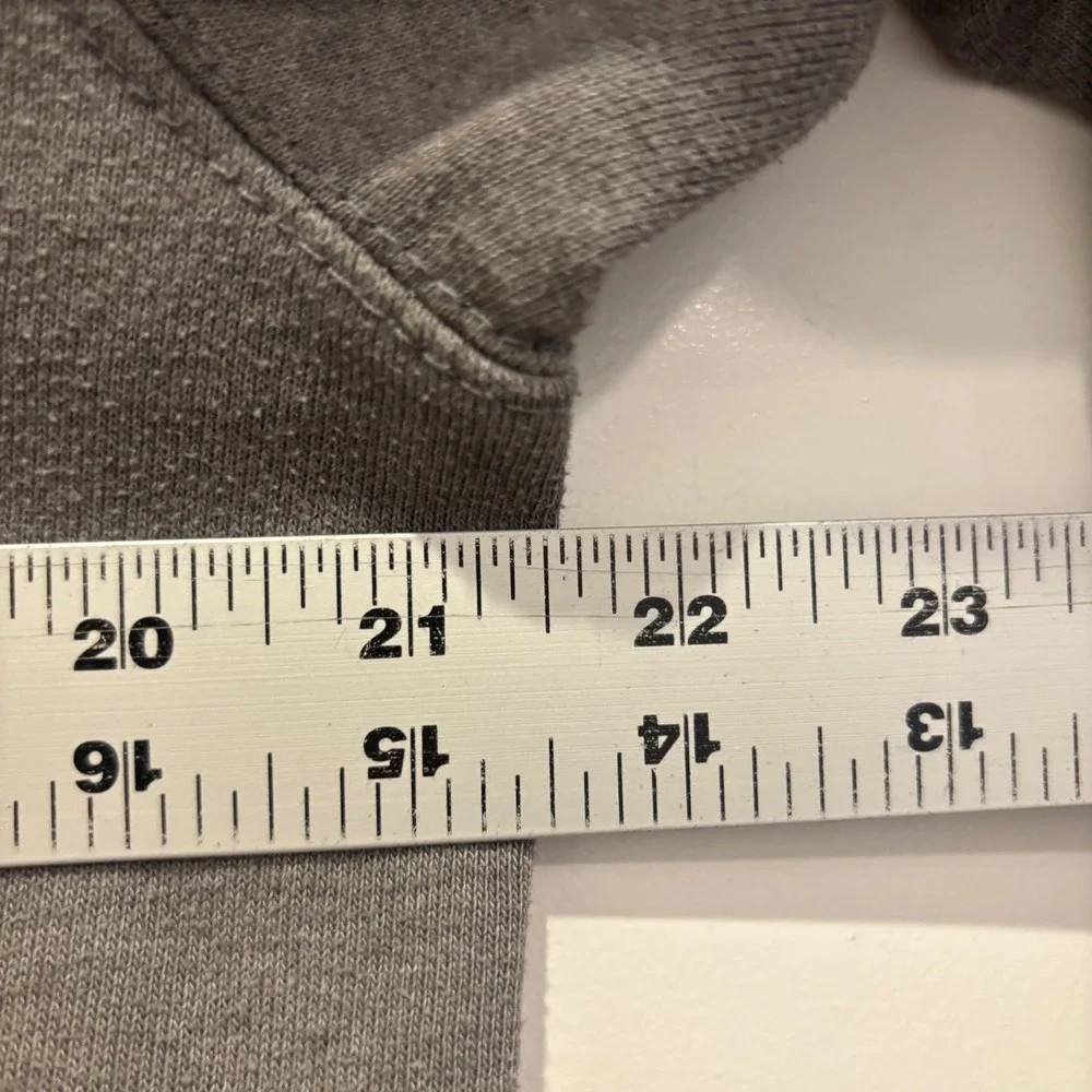 The North Face Mens Never Stop Exploring Red Box Logo Hoodie Gray Medium